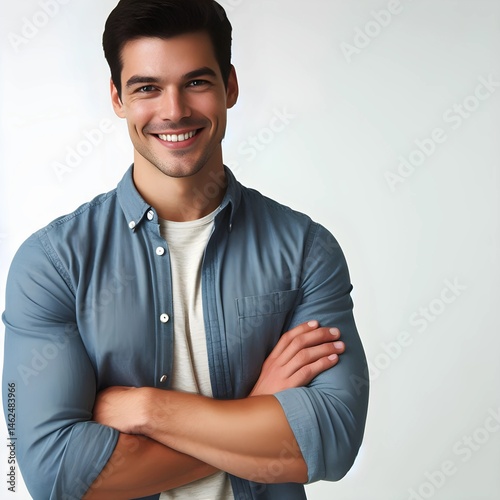 Stock photo of a human AI