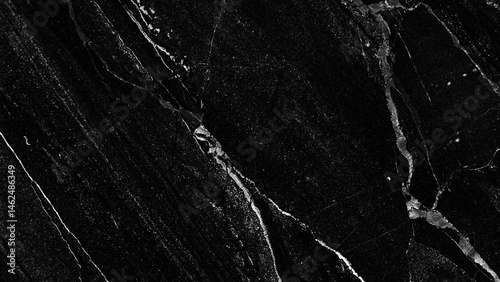 Glamorous Black Marble Texture