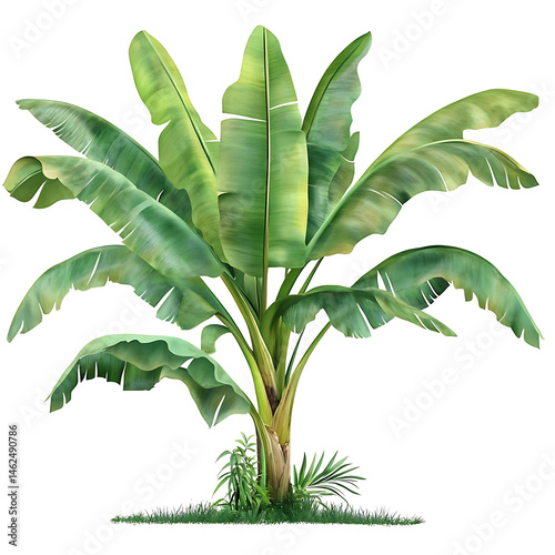 PNG Banana tree green outdoors nature.