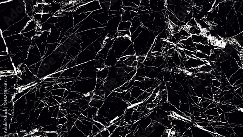 Abstract Cracked Marble Background in Monochrome