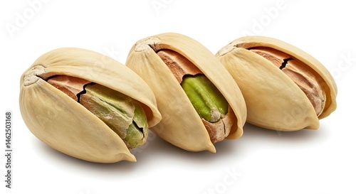 Macro image of pistachios