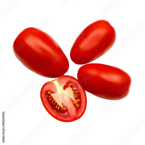 Fresh and ripe red tomatoes showcasing vibrant color and juicy texture ideal for salads and cooking