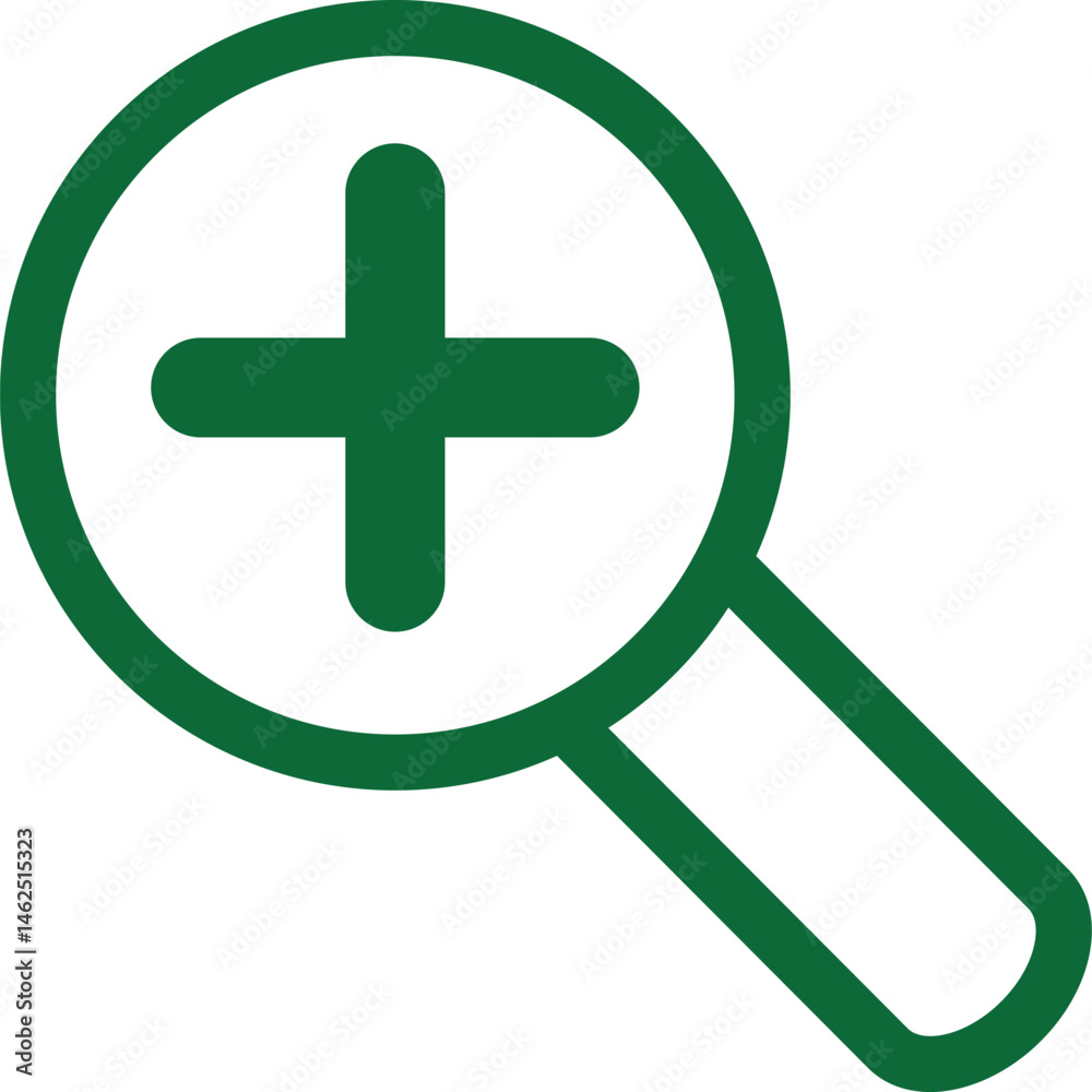 Fototapeta premium Zoom In Icon