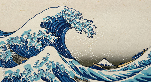 Wave Illustration in Hand-Drawn Style