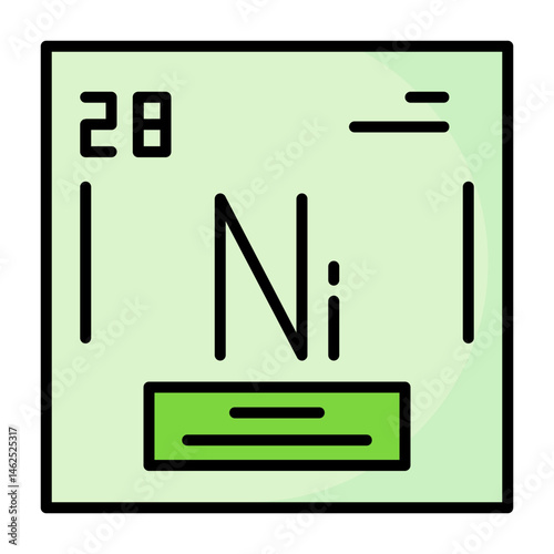 Nickel Vector Icon