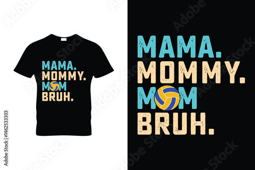 Volleyball T Shirt Design 1