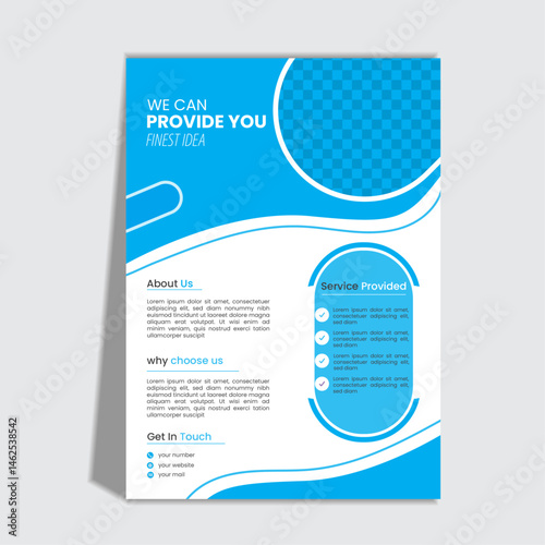 modern abstract shape and  design template for poster flyer brochure cover. Graphic design layout 