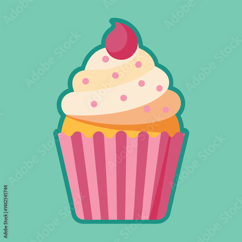 cup cake vector