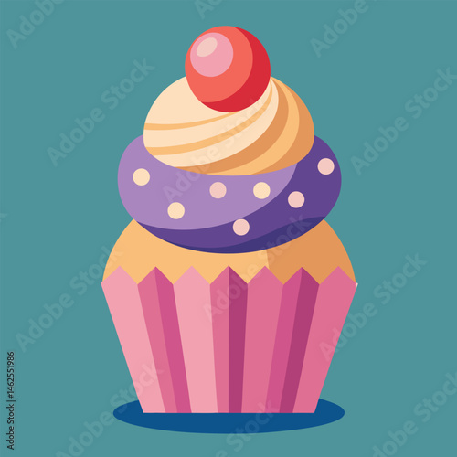 cup cake vector