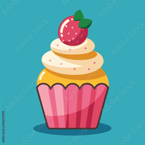 cup cake vector
