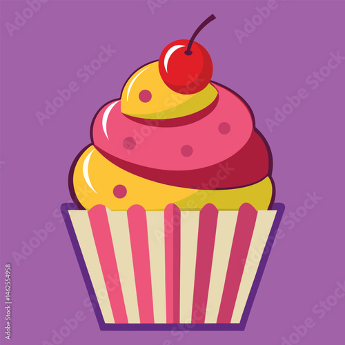cup cake vector