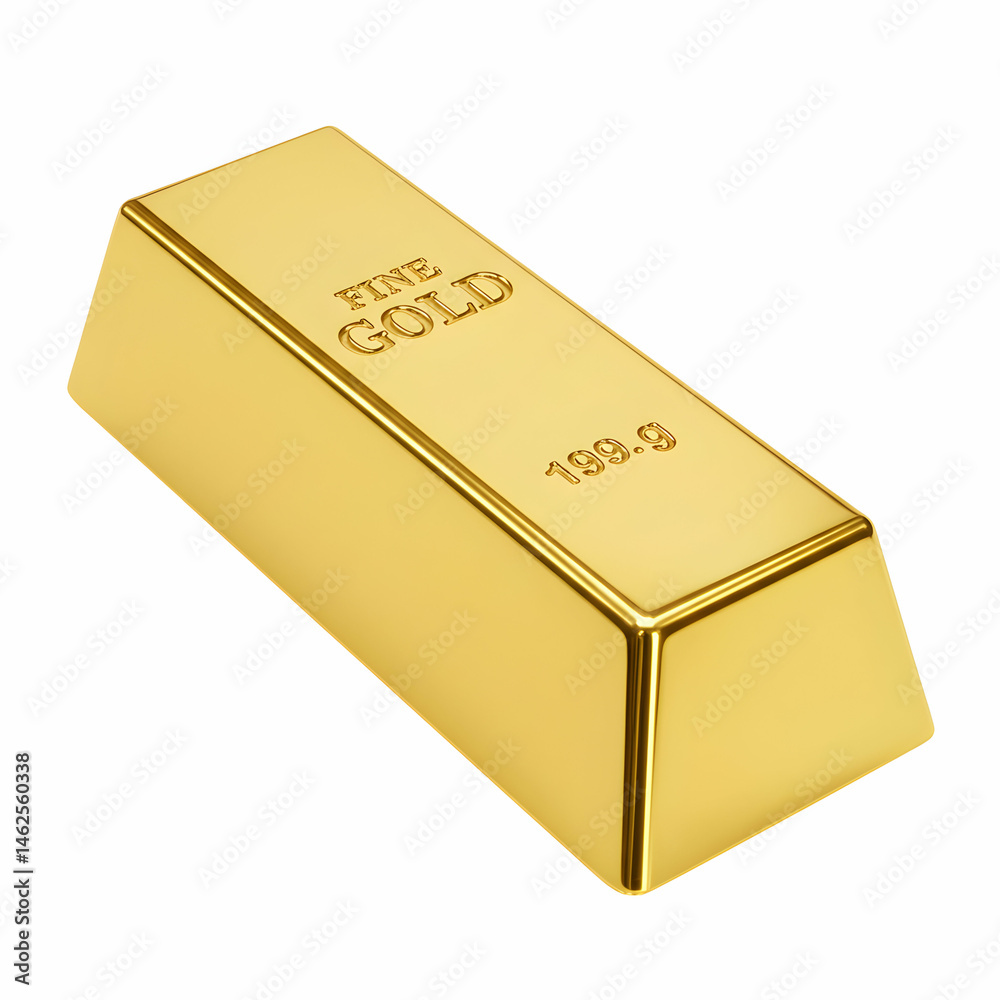 Gold Bar Symbol of Wealth Luxury and Investment