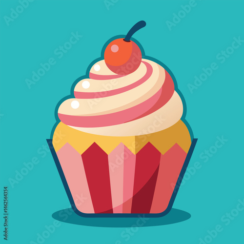 cup cake vector