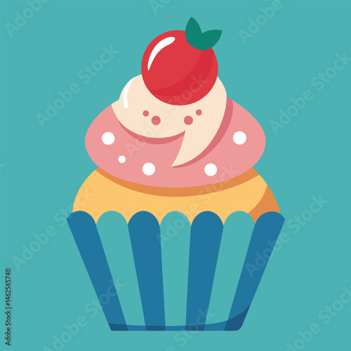 cup cake vector
