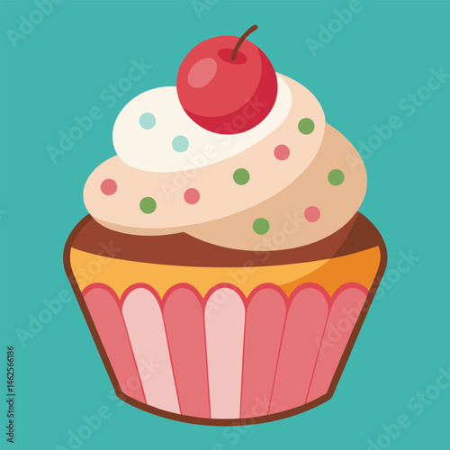 cup cake vector