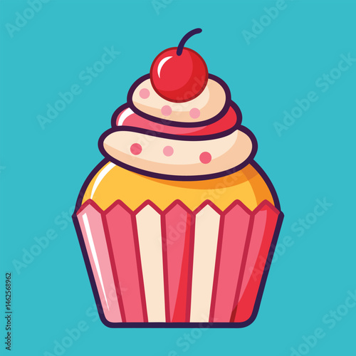 cup cake vector