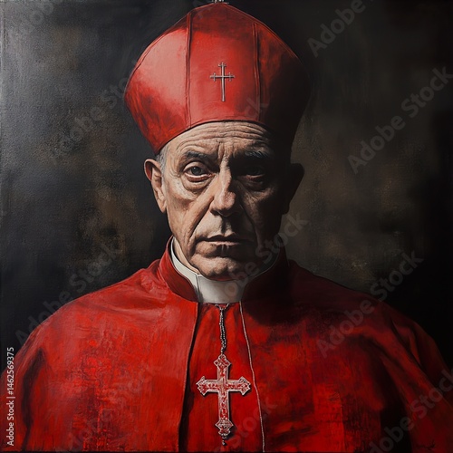 Portrait of a Cardinal