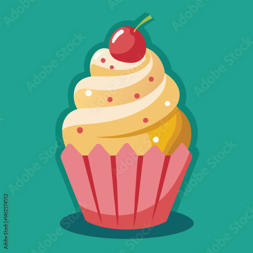 cup cake vector