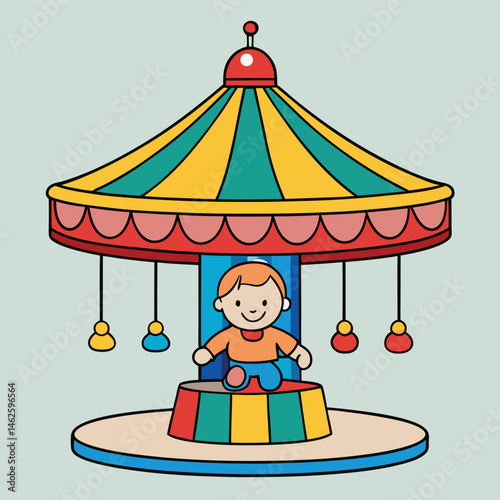 carousel in the park