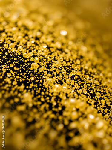Close-up RAW Style of Premium French Champagne riddling, methode champenoise