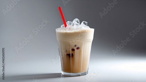 Quench your thirst with the deliciously sweet White Mexican Horchata beverage. photo