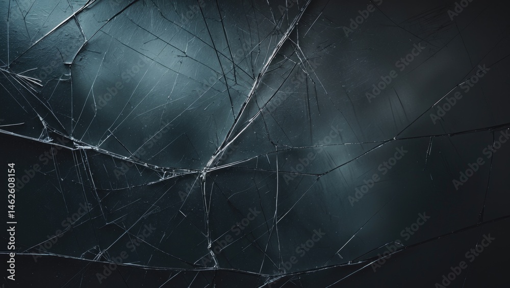 custom made wallpaper toronto digitalFractured screen and broken glass texture combined with dust scratches overlay, featuring a grunge dark black blue damaged weathered mask with grain stains
