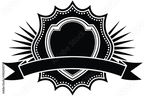 Set of vintage frames and labels vector collection