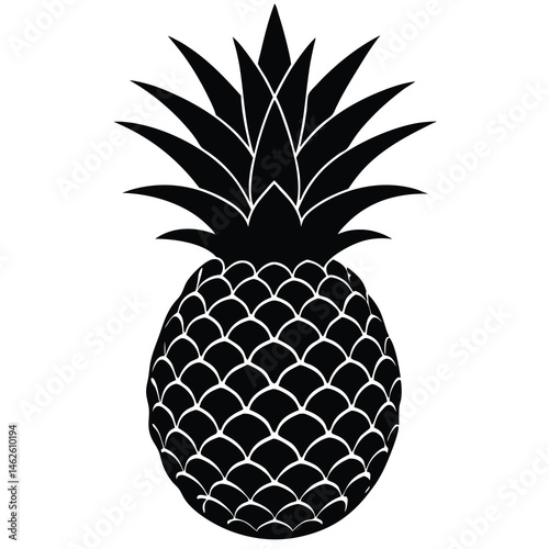 pineapple vector illustration