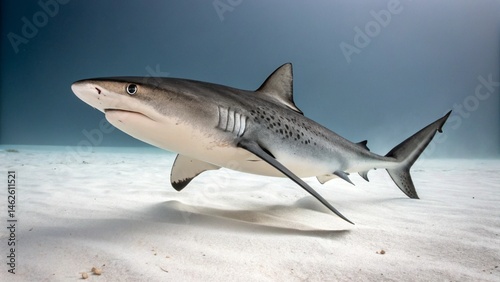 Wallpaper Mural Caribbean Reef Shark on studio background Torontodigital.ca