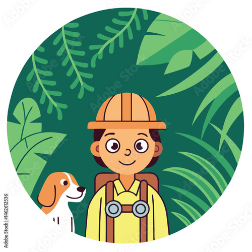 man in the garden