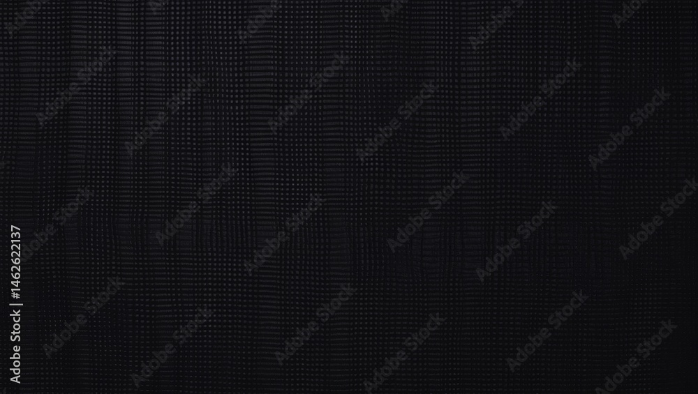 Fototapeta premium Textured black textile backdrop with carbon fiber pattern