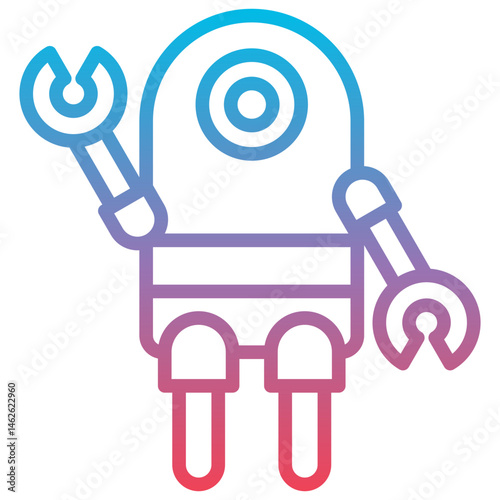 Robot Helper Icon