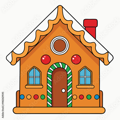 Christmas gingerbread house