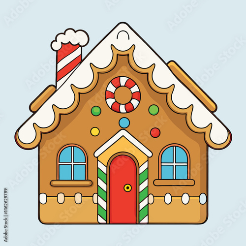 Christmas gingerbread house