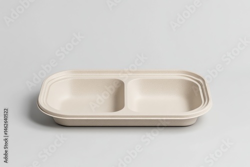 Wallpaper Mural Beige divided food container Torontodigital.ca