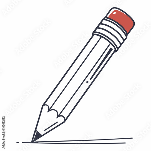 pencil and eraser