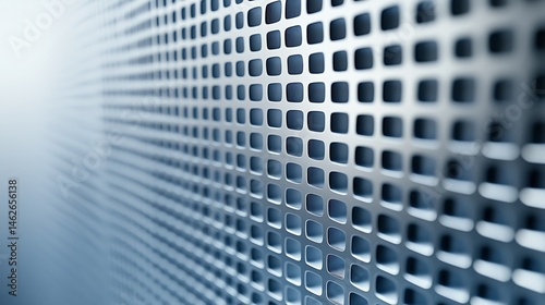 Metallic grid pattern background