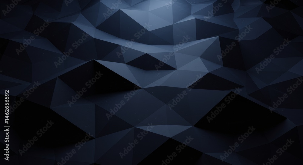 Abstract Dark Polygon Background - Sleek dark blue polygonal texture, ideal for modern designs, websites, and presentations. Geometric abstract backdrop Abstract Dark Polygon Background - Sleek dark blue polygonal texture, ideal for modern designs, websites, and presentations. Geometric abstract backdrop