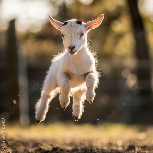 goat on the farm