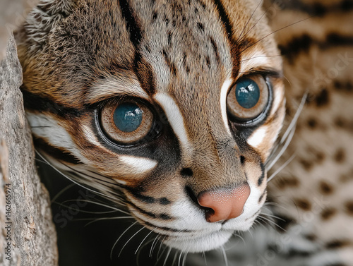 Close-up or jungle scene of...