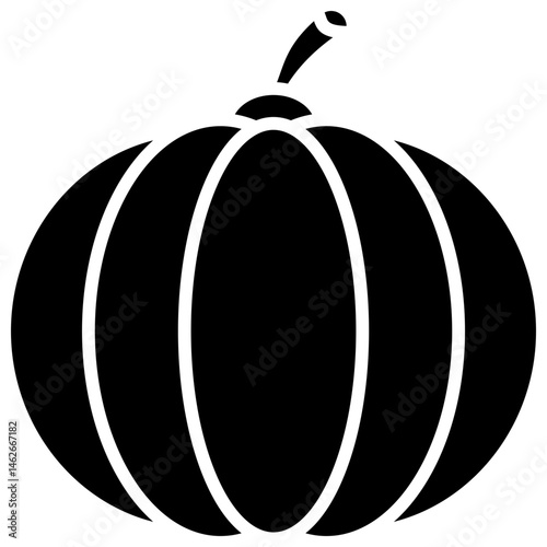 Pumpkin glyph icon