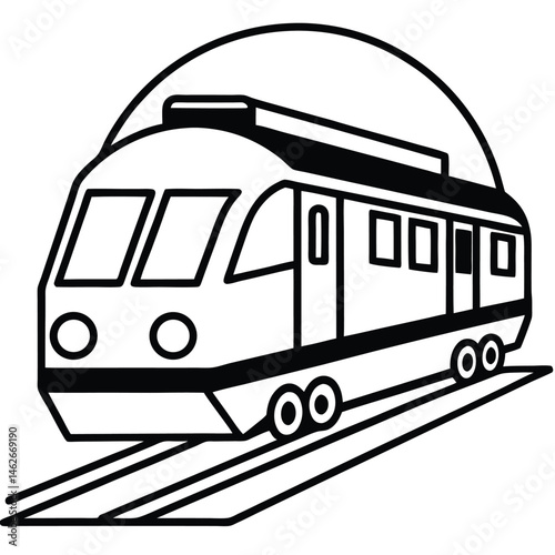 vector illustration of a bus