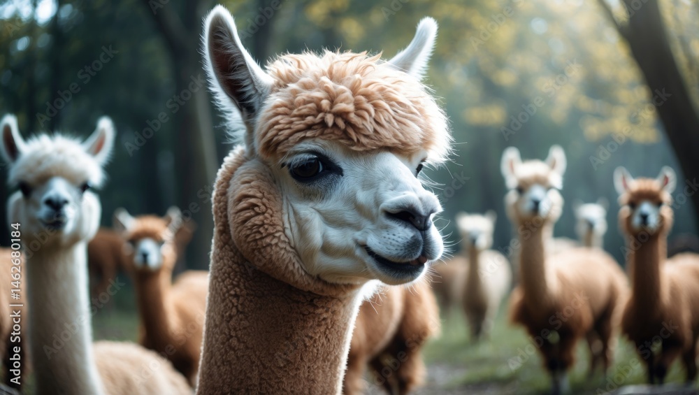 Obraz premium Animal's side profile with a natural background