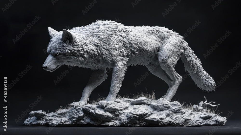Obraz premium Dire Wolf