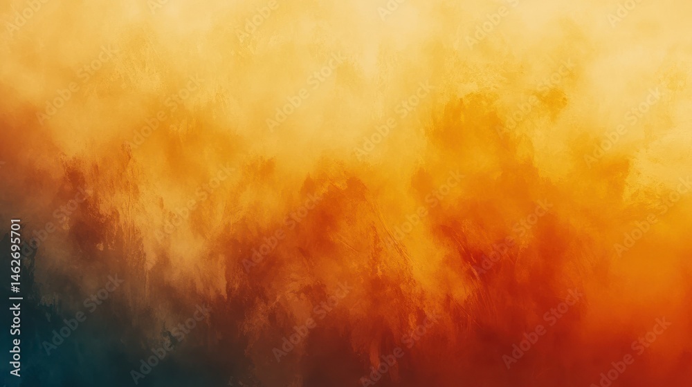 Fototapeta premium Abstract background with blurred orange and yellow gradient colors