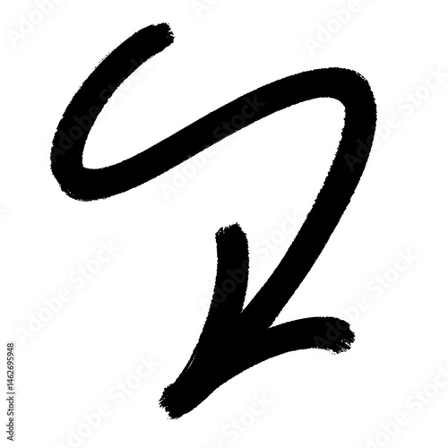 marker arrow graffiti style element