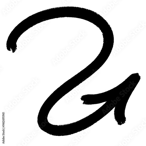 marker arrow graffiti style element