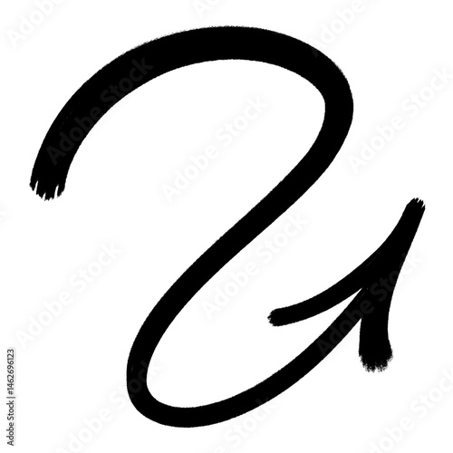 marker arrow graffiti style element