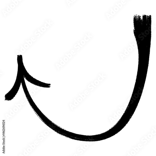 marker arrow graffiti style element