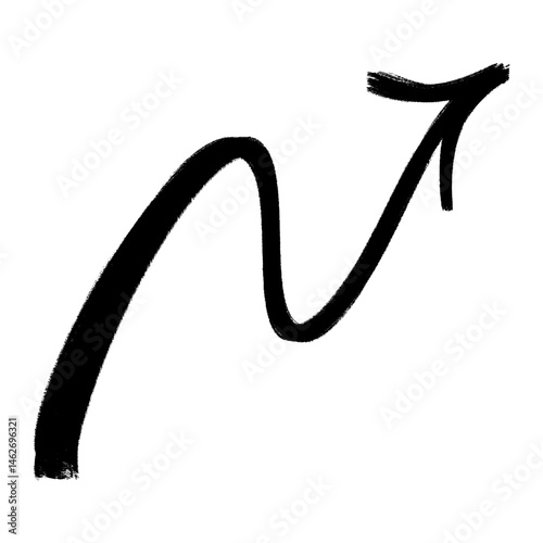 marker tag arrow graffiti style, graphic element